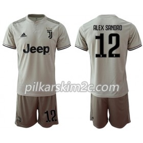 Koszulka Juventus Alex Sandro 12 Dziecięca Precz 2018-2019 - Koszulki Piłkarskie